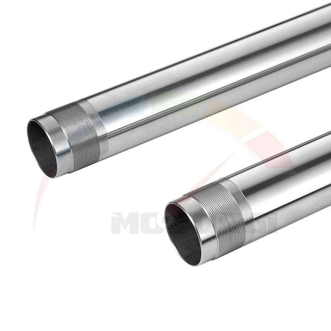 プリン Front Inner Fork Tubes 41x550mm For Kawasaki Ninja ZX6R ZX